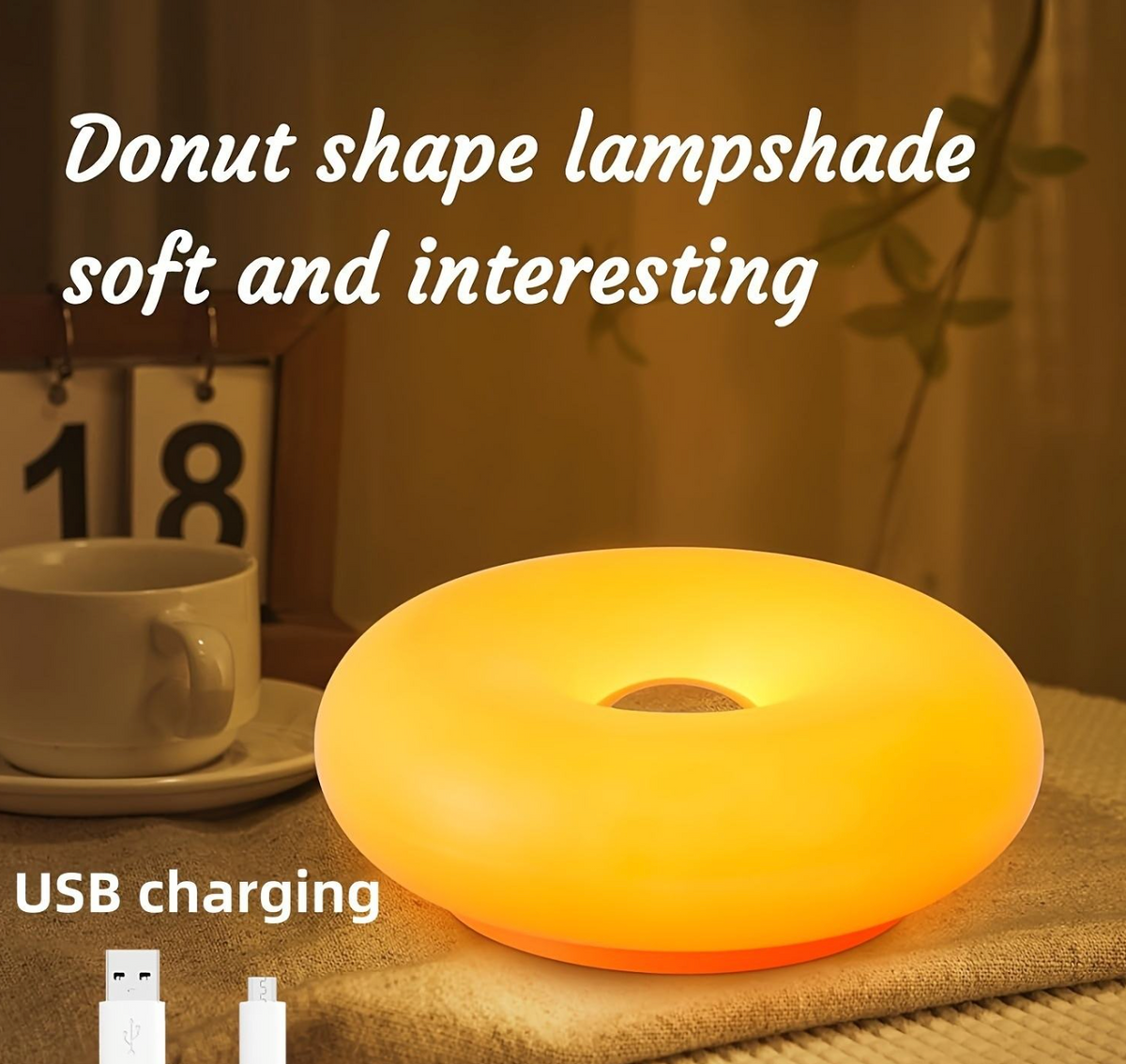Vintage Bauhaus Donut Pendant Light – Stylish Retro Hanging Ceiling Lamp