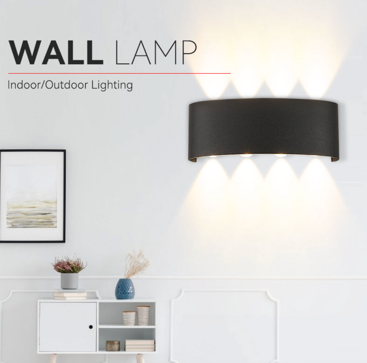 Modern Indoor Wall Light – Elegant Contemporary Sconce for Home & Bedroom