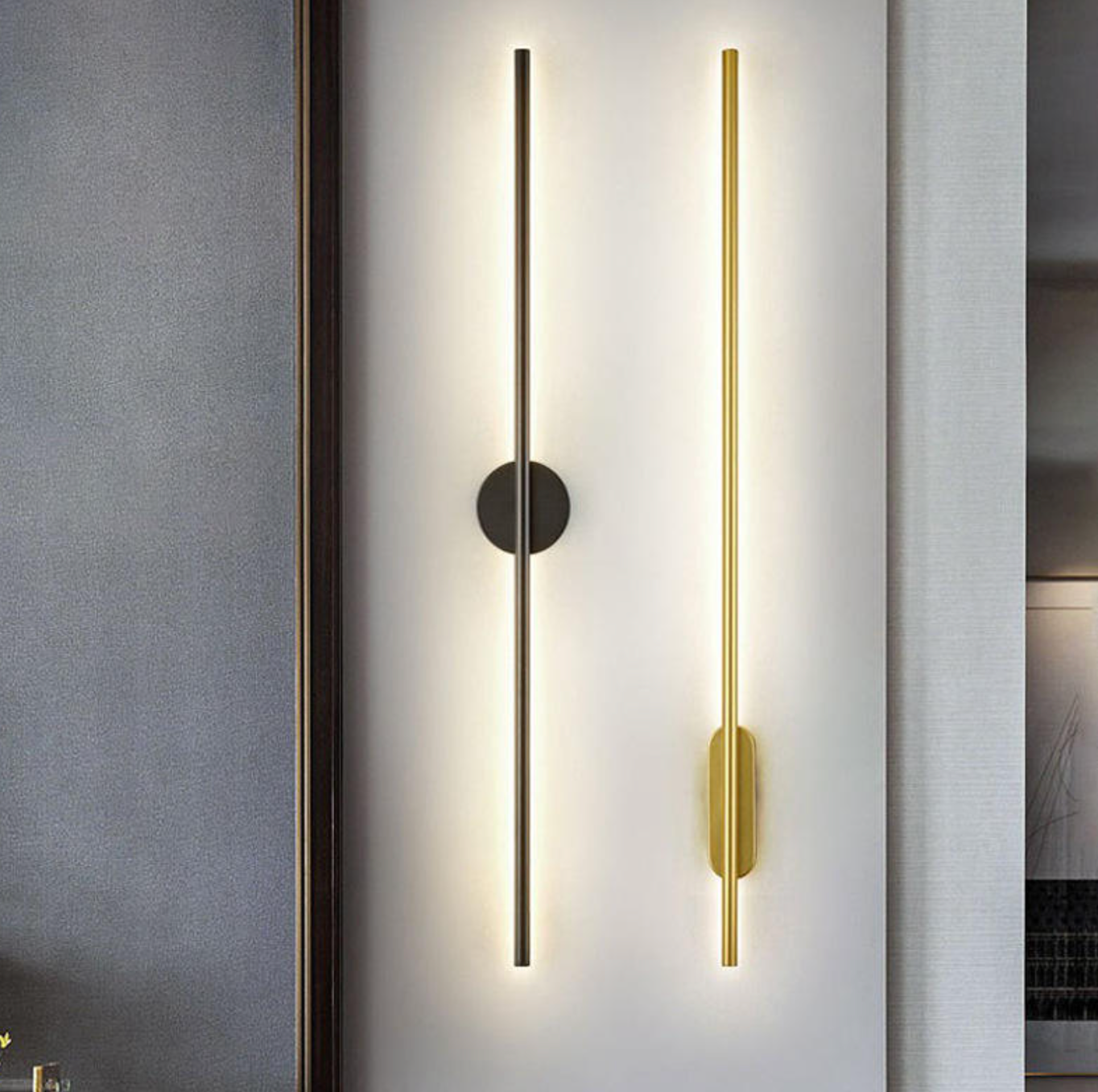 Modern Minimalist Nordic LED Wall Lamp – Elegant Contemporary Indoor Sconce