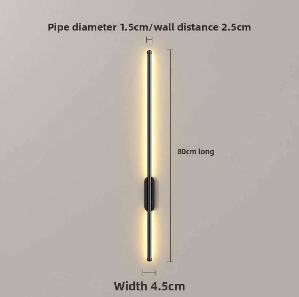 Modern Minimalist Nordic LED Wall Lamp – Elegant Contemporary Indoor Sconce