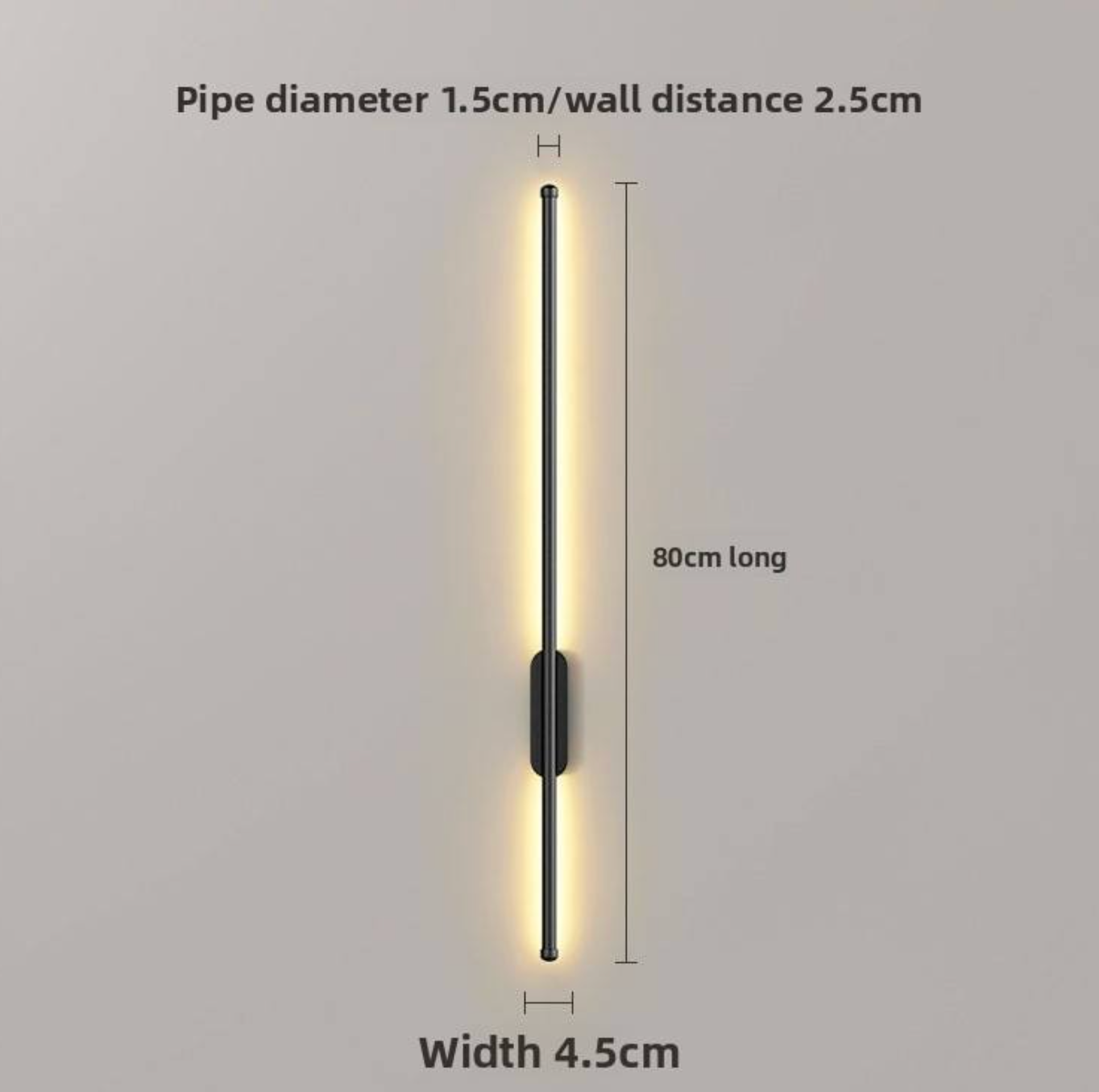Modern Minimalist Nordic LED Wall Lamp – Elegant Contemporary Indoor Sconce