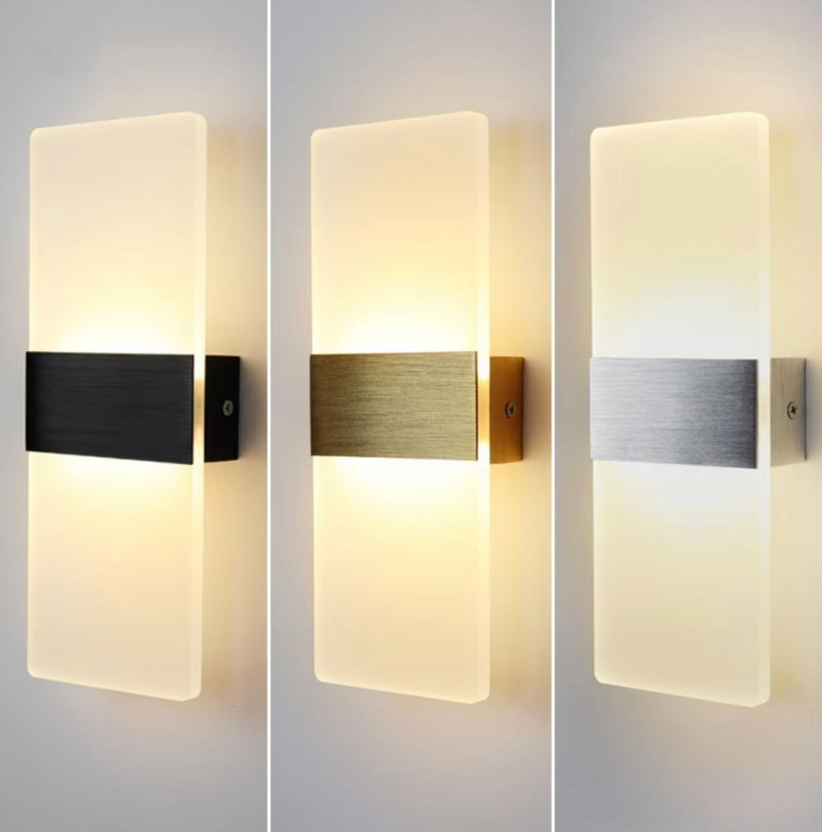 Modern Nordic LED Wall Light – Minimalist Indoor Sconce for Bedroom & Living Room
