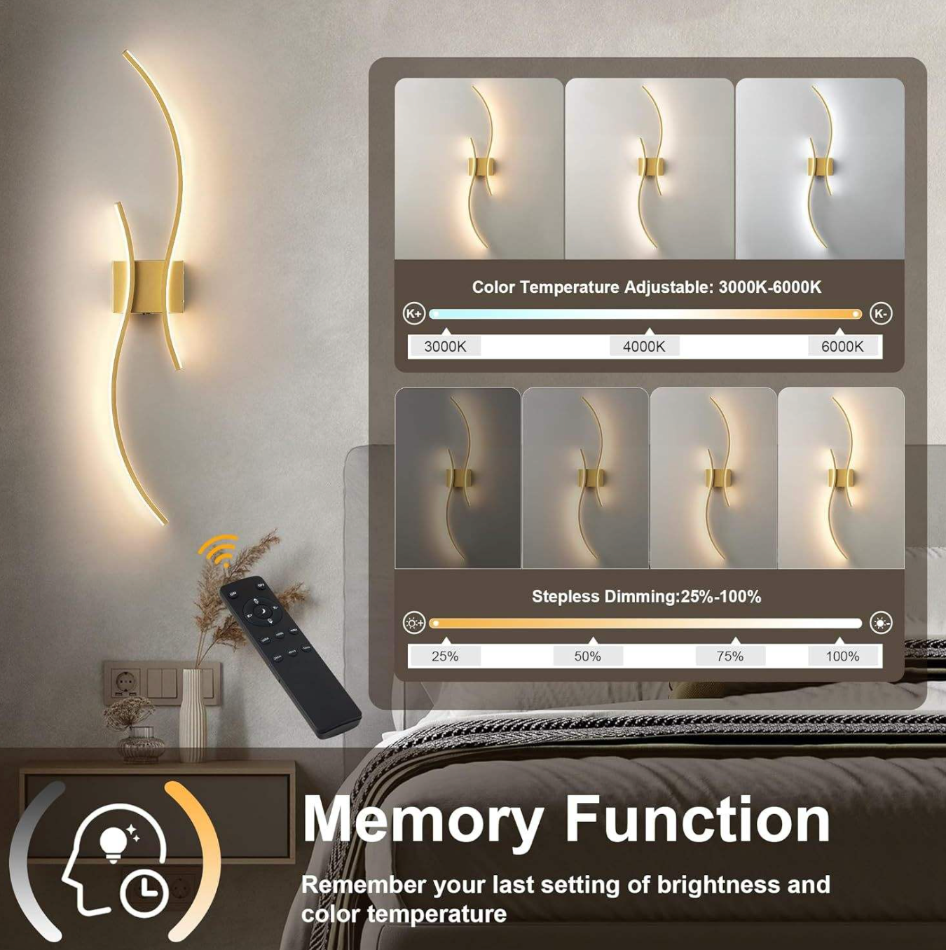 Ultra-Long Battery Life Wireless Charging LED Table Lamp – Modern Cordless Desk Light