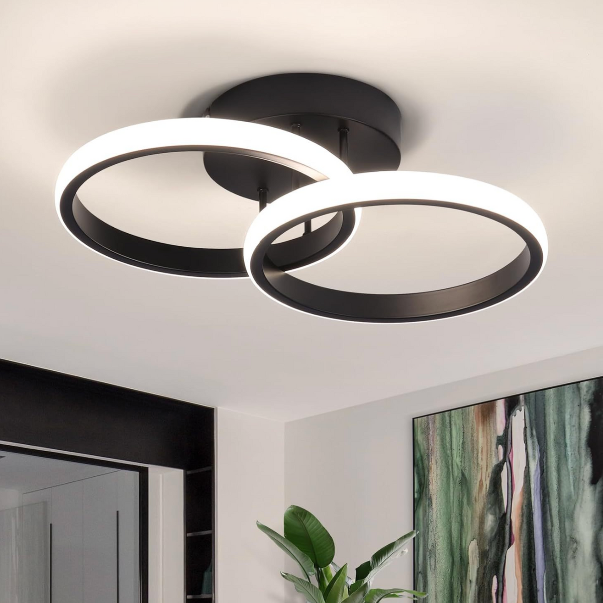 Modern Nordic Acrylic LED Pendant Light – Elegant Minimalist Hanging Ceiling Lamp