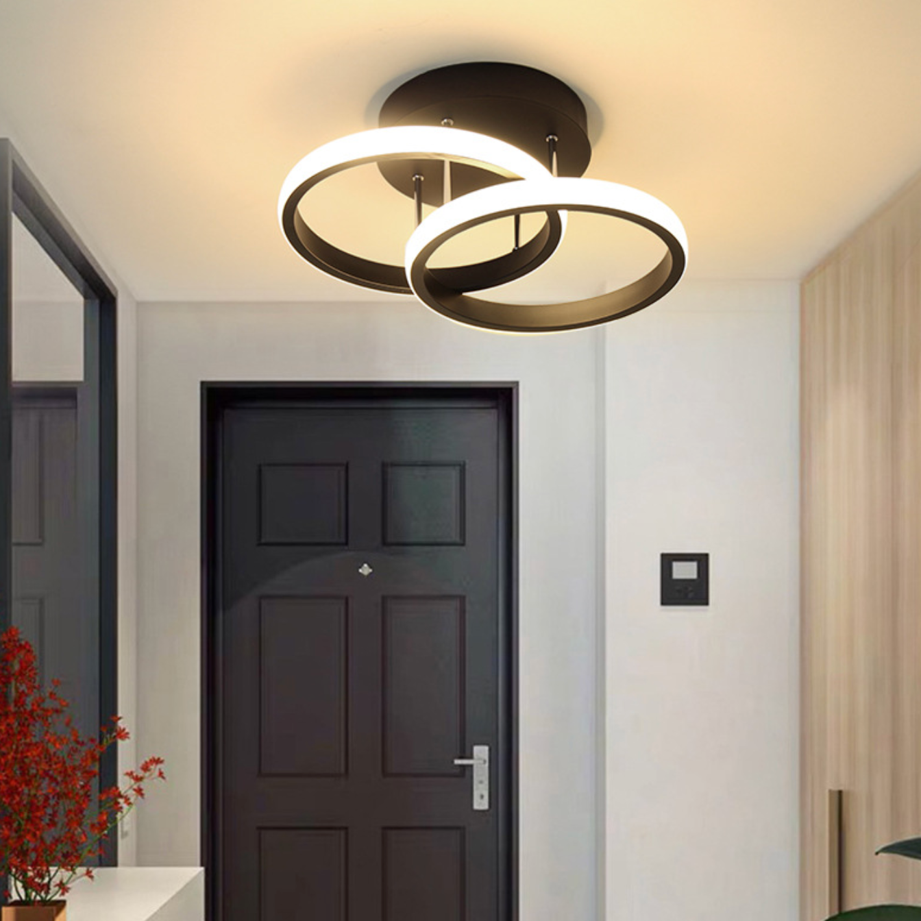 Modern Nordic Acrylic LED Pendant Light – Elegant Minimalist Hanging Ceiling Lamp